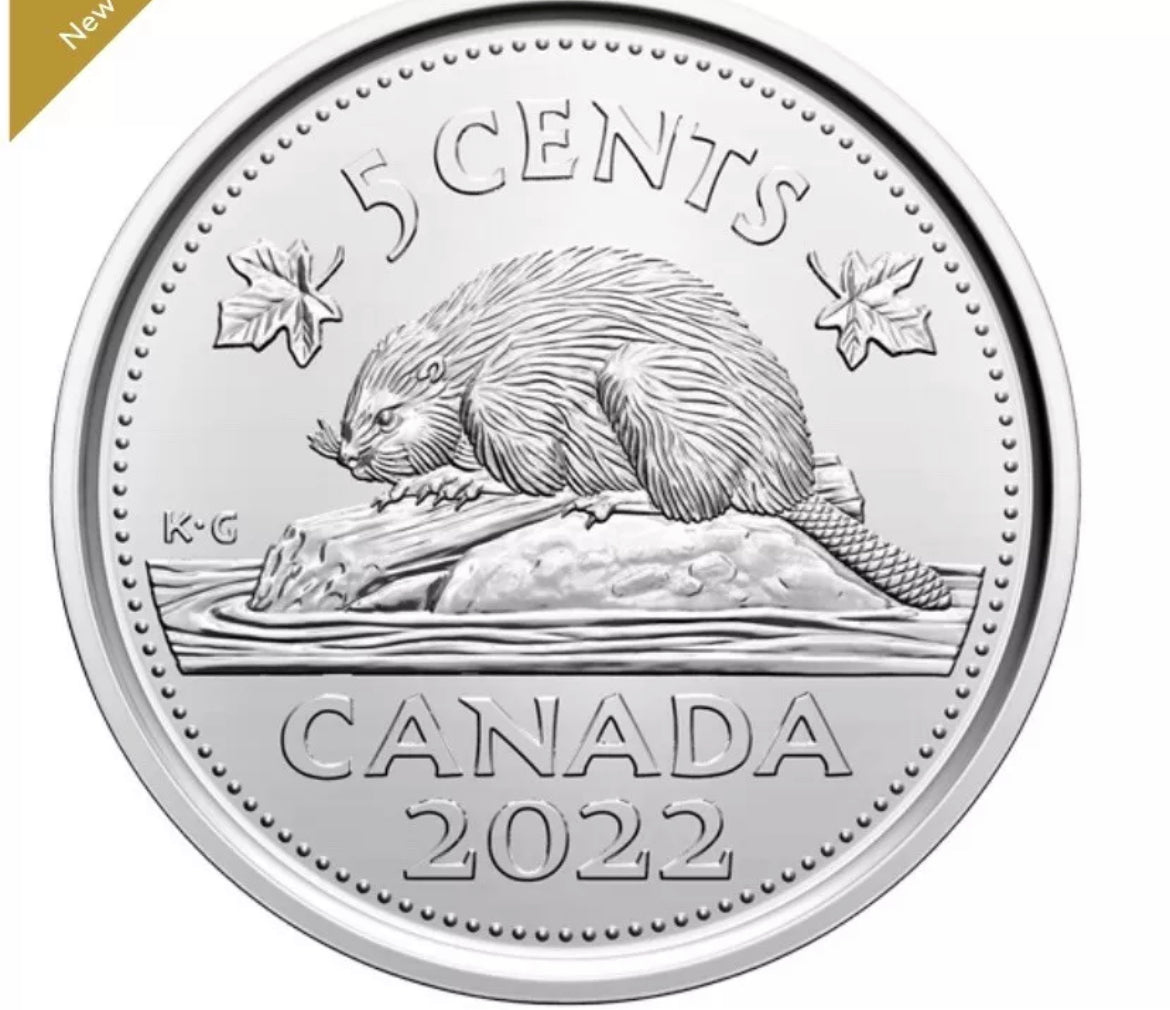 Complete Set of 6 2022 Canada Coins Loonie Toonie. Mint UNC $2 $1 50c 25c 10c 5c