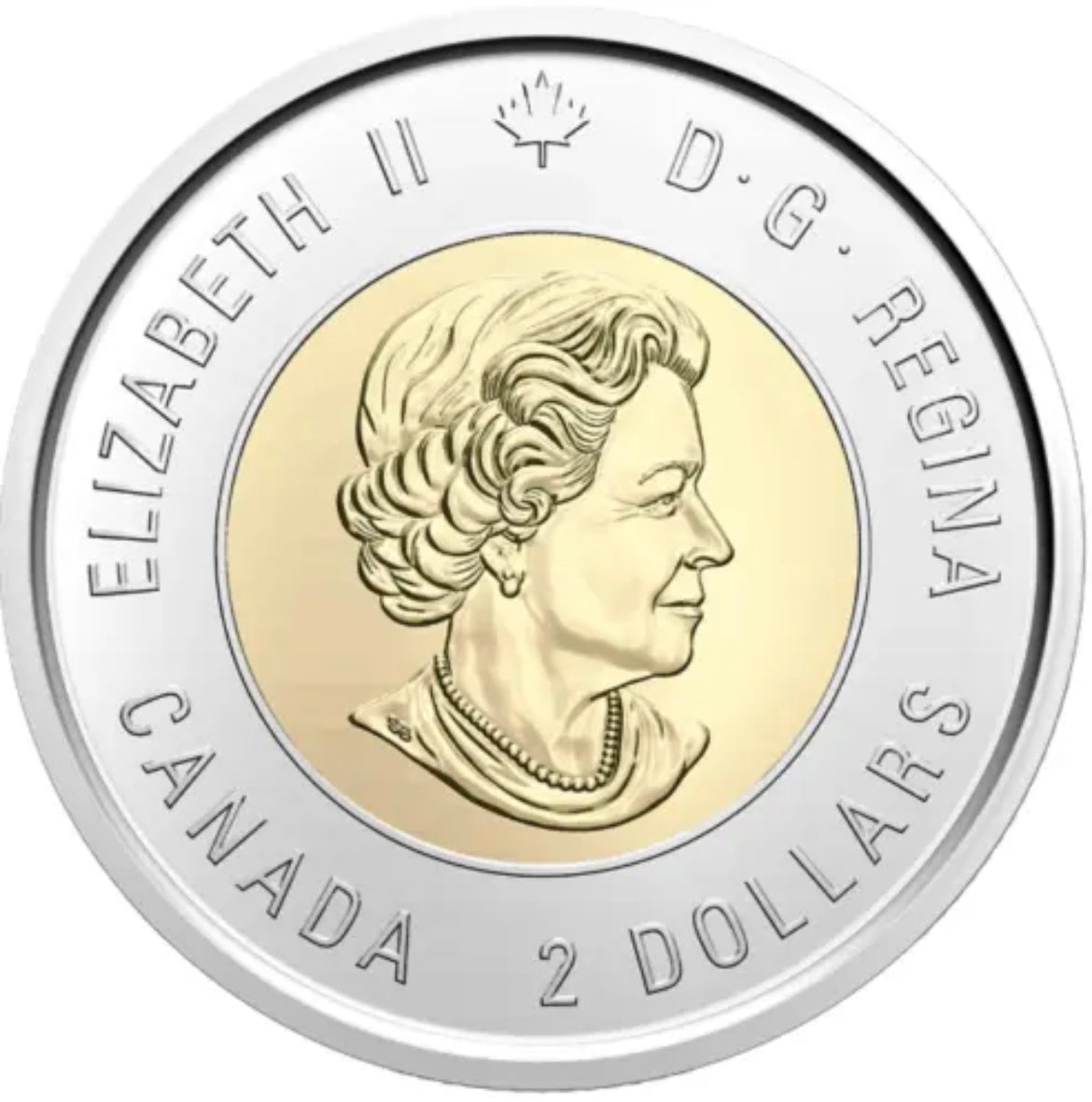 2020 Canada Bill Reid's birth - Haida Art $2 COLOURED Toonie