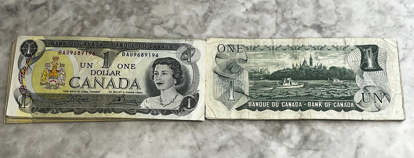 1973 1 Dollar Canadian Note