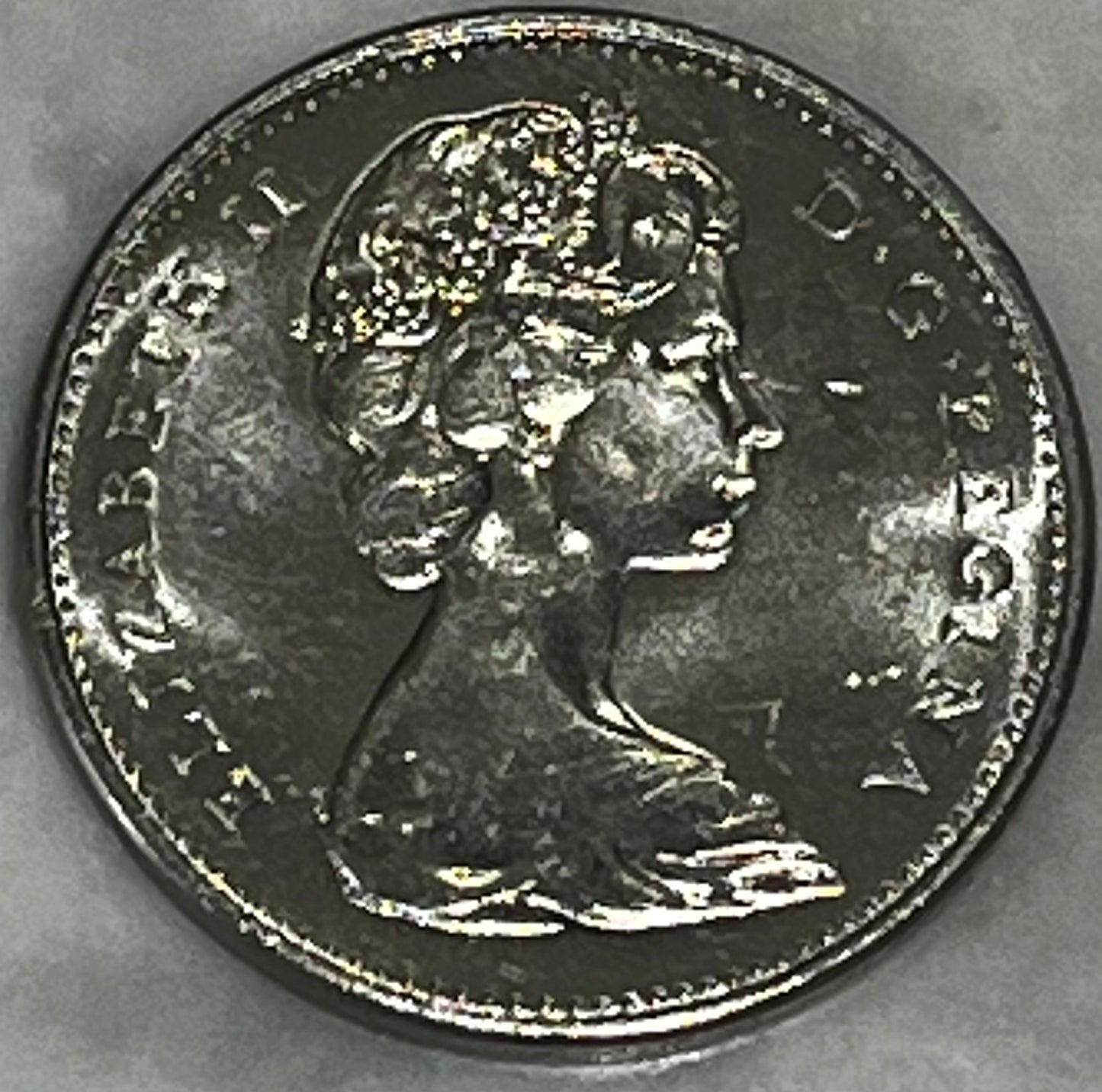 Canada 1867- 1967 Rabbit nickel 5 cent coin