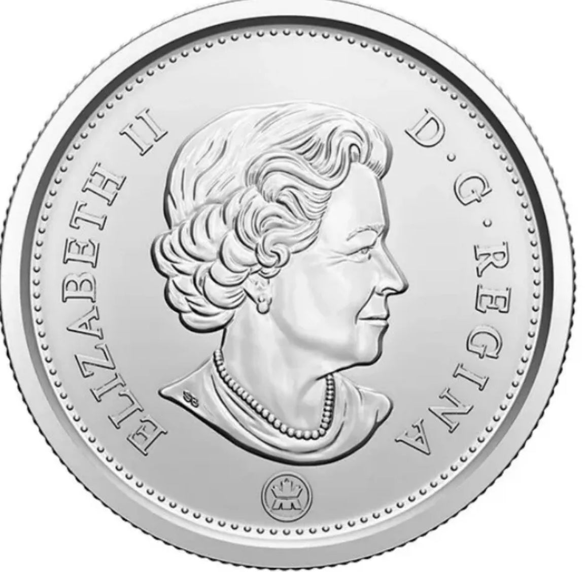 2022 Canada Half Dollar Coin. Mint UNC. Fifty Cent 50 Cent Coat of Arms