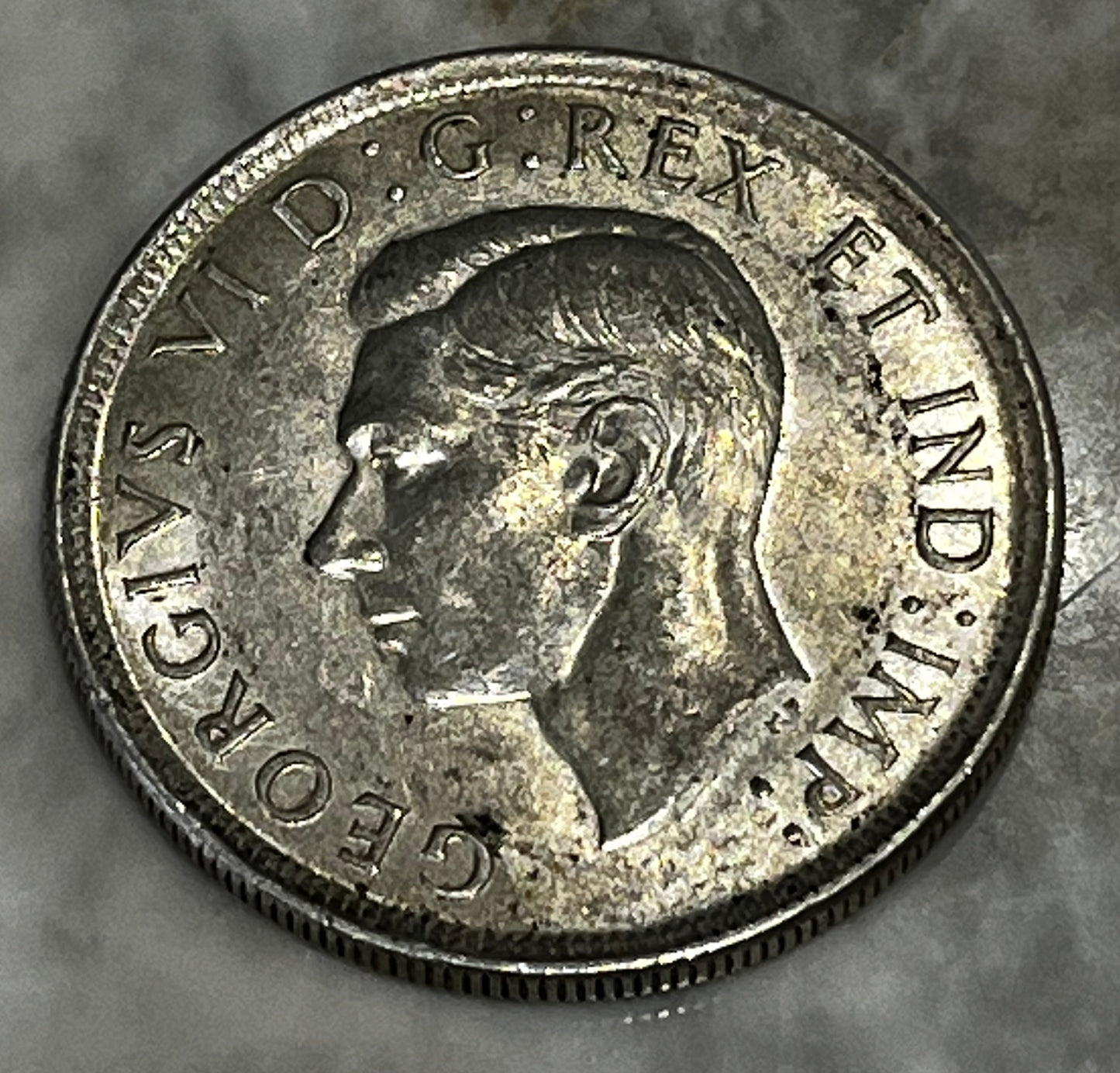 1939 Parliament Building Commemorative Canada $1 Silver Dollar Coin .800